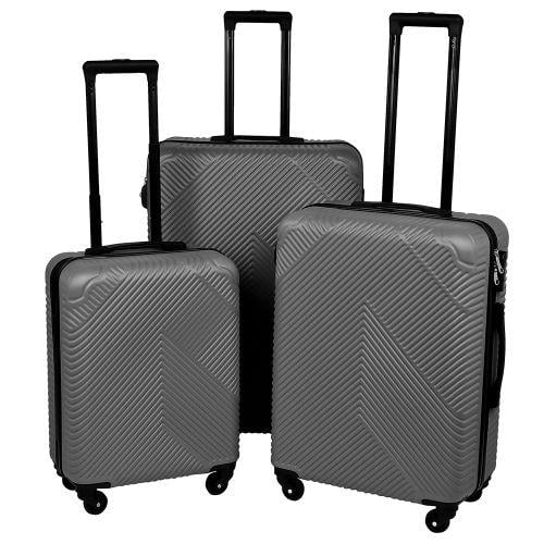 Чемодан пластик 20/24/28'' 3 шт. (LU000765)