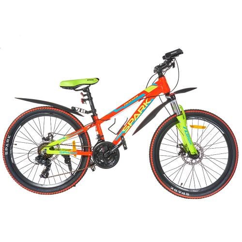 Велосипед Spark Tracker 24'' алюминиевая рама 11'' Красный неоновый (000197971)