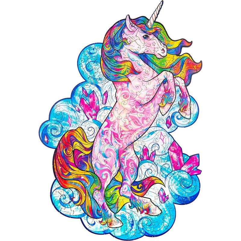 Іграшка дерев'яна Пазли MD 1621 Єдиноріг (018318)