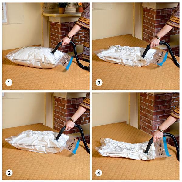 Вакуумні пакети для зберігання речей 80х110 см (V-S) - фото 4 Вакуумні пакети для зберігання речей 80х110 см (V-S) - фото 4