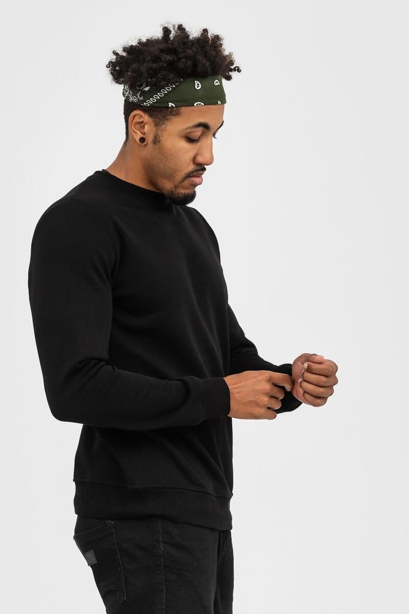 Світшот утеплений RAY BASIC U0301 UNISEX 5XL Чорний - фото 3