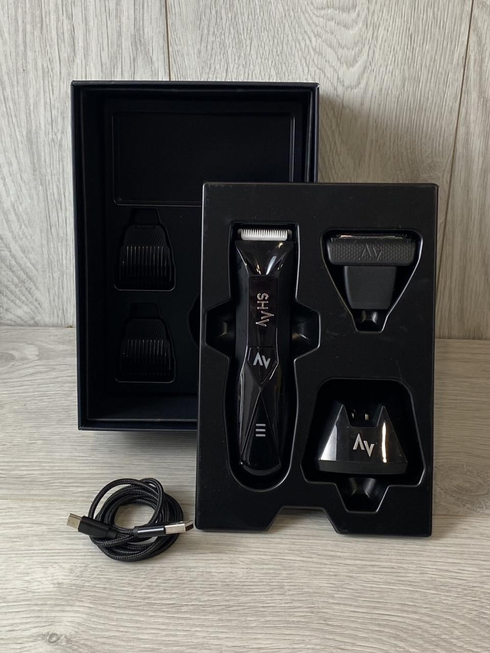 Триммер Shav 2 водонепроницаемый LED подсветка аккумуляторный Черный Триммер Shav 2 водонепроницаемый LED подсветка аккумуляторный Черный