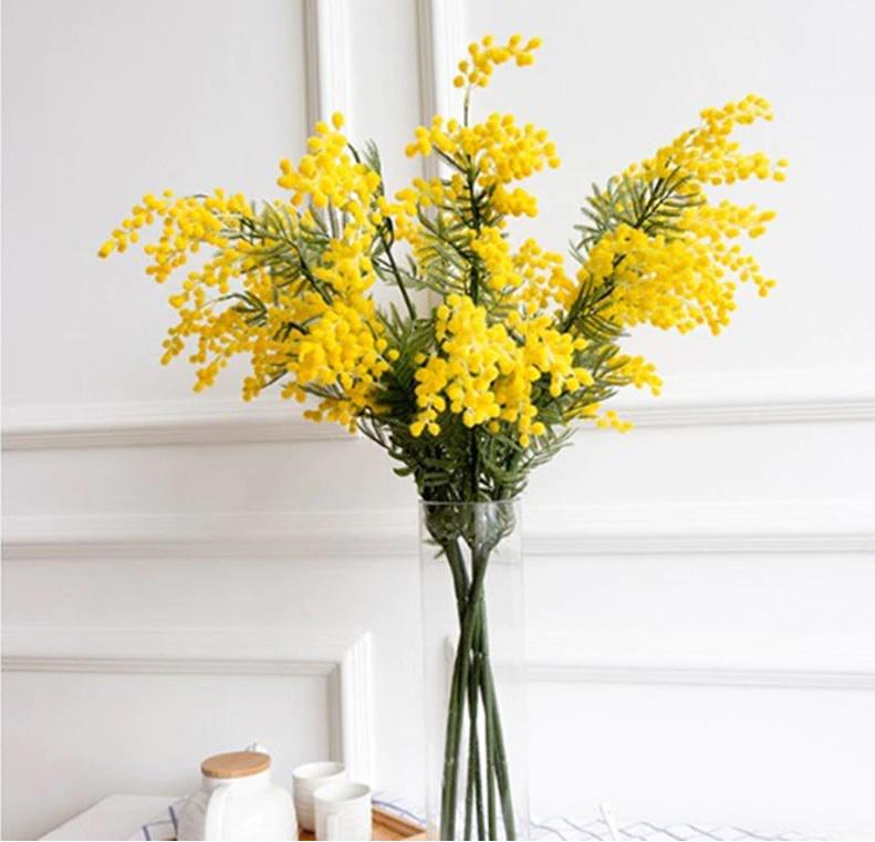 Мимоза ветка искусственная Indigo 86 см (9191А) - фото 5 Мимоза ветка искусственная Indigo 86 см (9191А) - фото 5