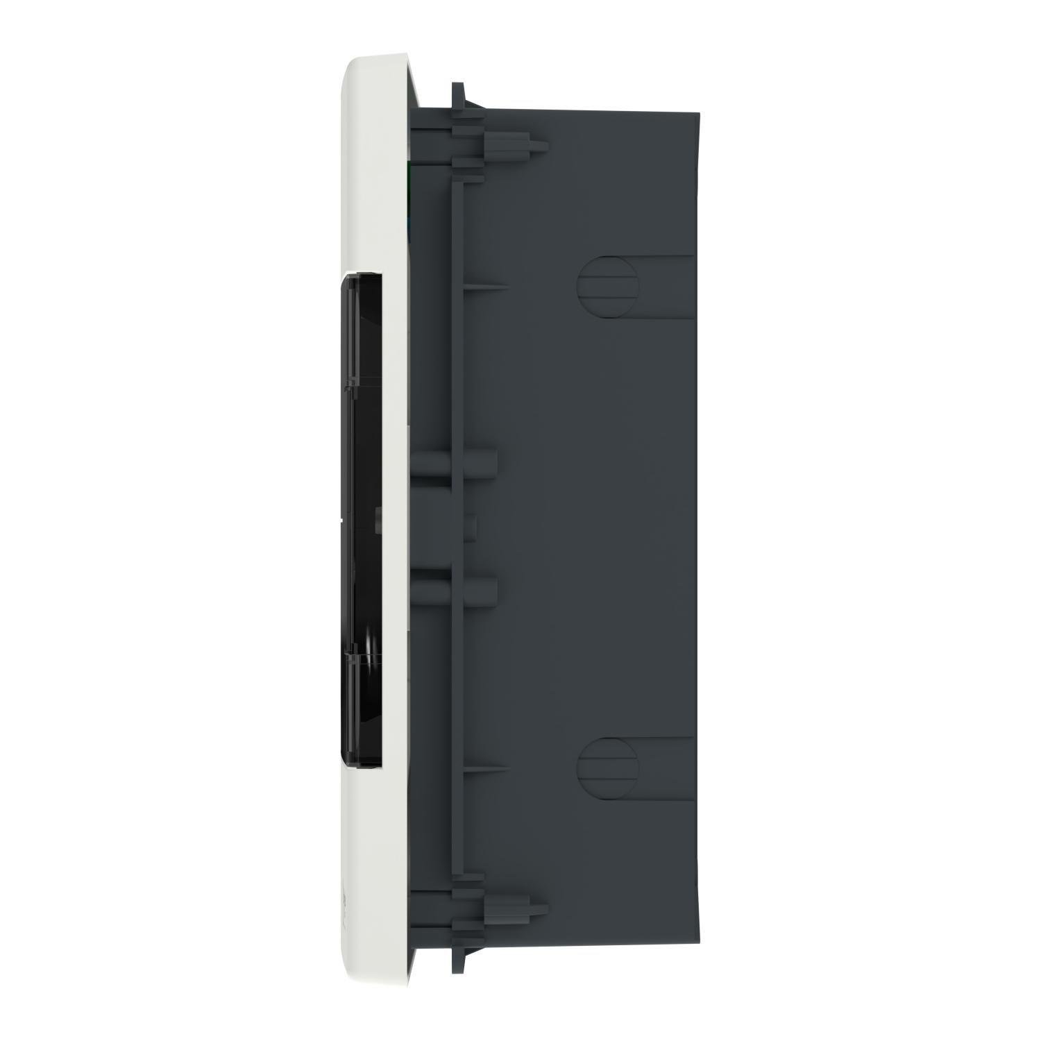 Щит розподільчий Schneider Electric Easy9 EU 18 модулів пластик 400x245x99 мм вбудований димчасті двері (EZ9EUA118) - фото 6