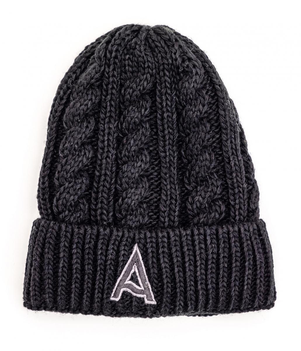 Шапка детская зимняя Alex Альберт 50-54 см Черный