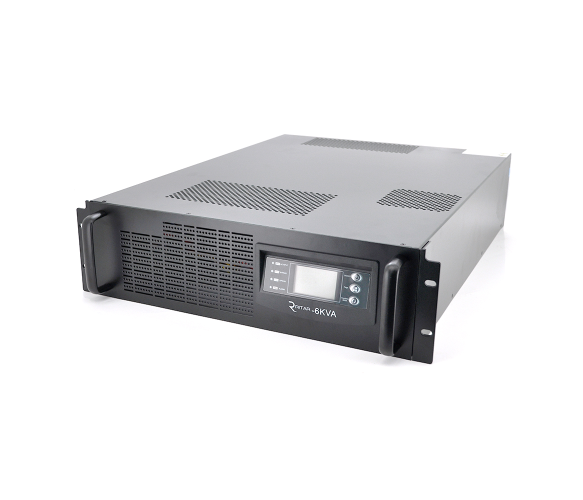 Источник бесперебойного питания ONLine Ritar RT-6KS-LCD 6KVA 5400W RS232 USB Black (RT-6KS-LCD)