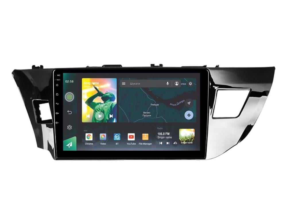 Автомагнитола штатная Sigma X10464 10 4/64 GB для Toyota Corolla 11 2012-2016 B 10" (AR-72383)