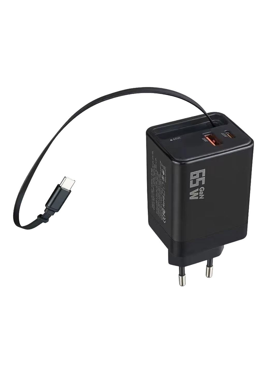 Зарядное устройство Goethe GaN 65W USB Type-C (27352603) - фото 2 Зарядное устройство Goethe GaN 65W USB Type-C (27352603) - фото 2
