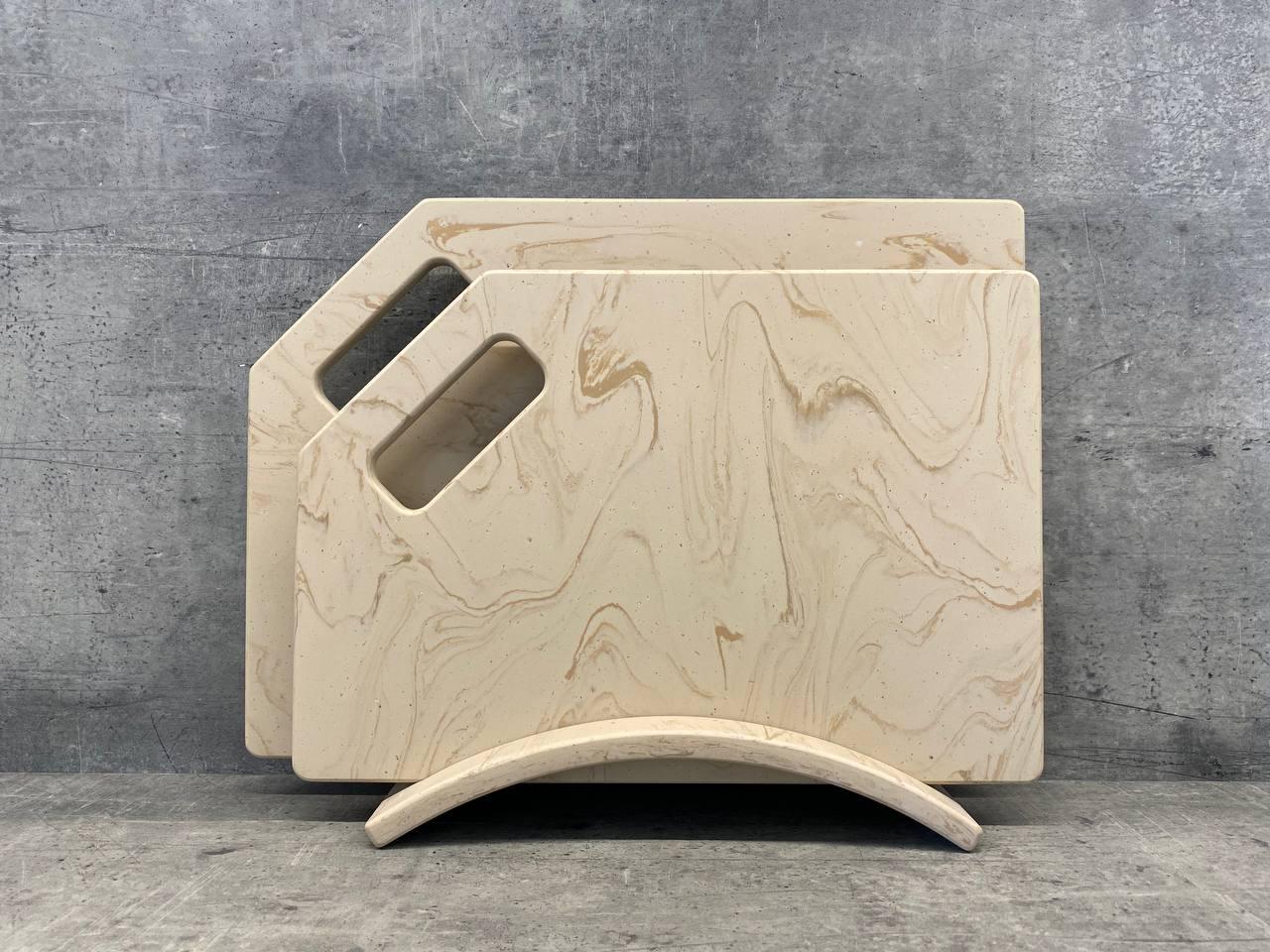 Набор кухонных досок Water Weed из искусственного акрилового камня 2 шт. (23855058)