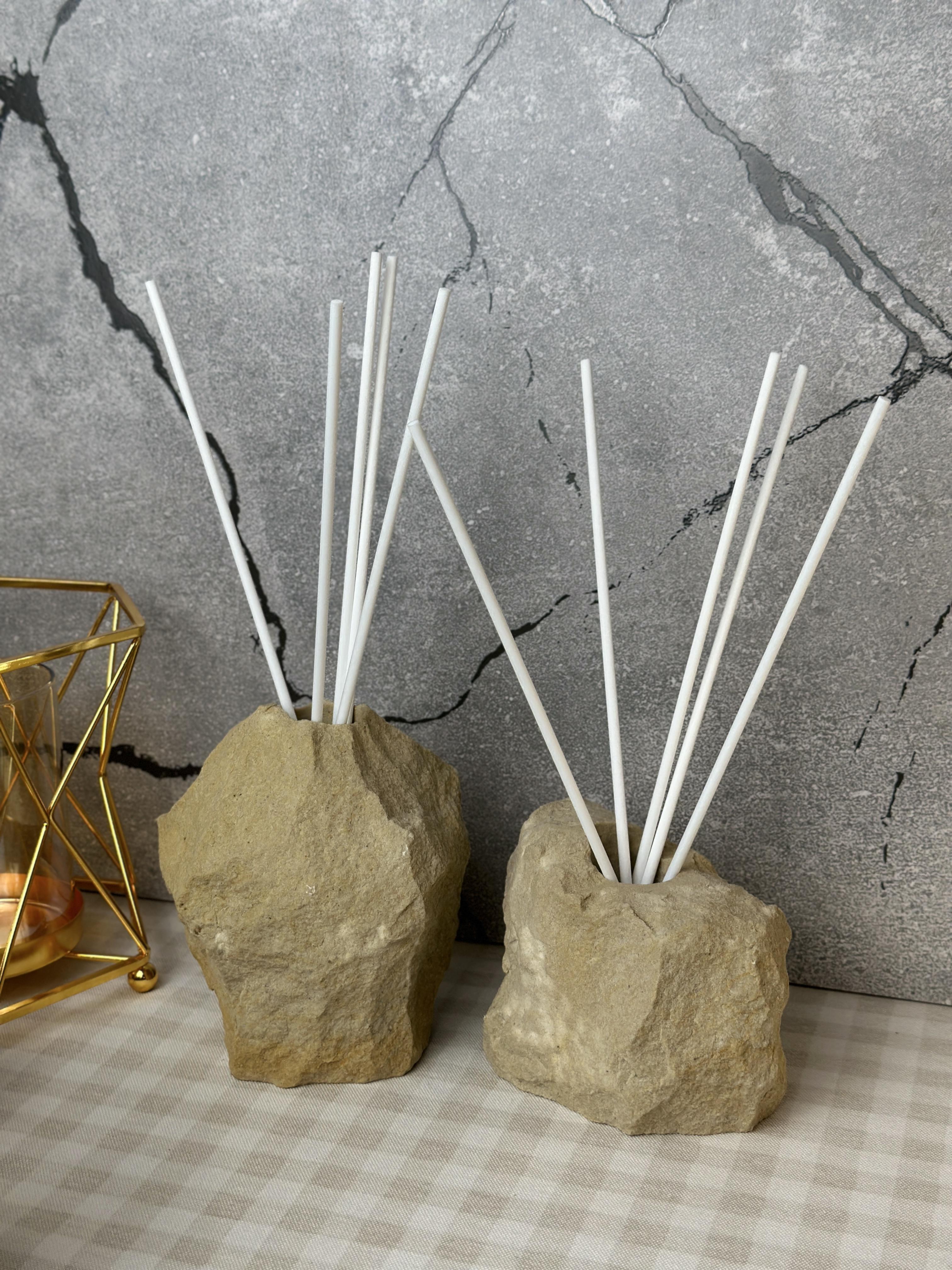 Аромадифузор великий з бежевого пісковика 6+ місяців Spices & Cinnamon - фото 2 Аромадифузор великий з бежевого пісковика 6+ місяців Spices & Cinnamon - фото 2