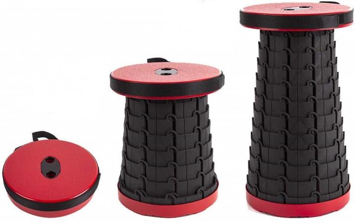 Cтілець розкладний Retractable Stool Black (4_00442) - фото 3