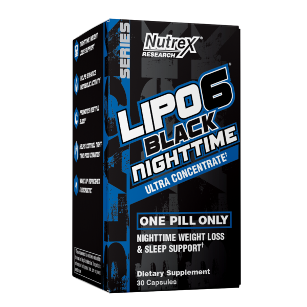 Жиросжигатель Lipo 6 Black NightTime Ultra Concentrate 30 капс. (10858294)
