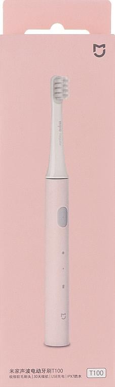 Зубна щітка електрична Mijia Sonic Electric Toothbrush T100 Pink - фото 2