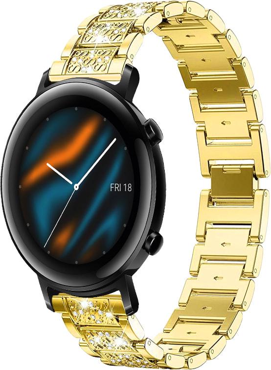 Браслет металлический Glam для Huawei Watch GT 2 42 мм Gold (32787-2A)