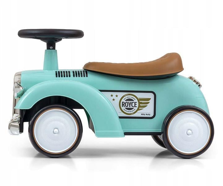 Каталка Milly Mally Royce Mint Pushchair Retro Car Classic Car Винтажный ретро автомобиль (5901761128680) - фото 4 Каталка Milly Mally Royce Mint Pushchair Retro Car Classic Car Винтажный ретро автомобиль (5901761128680) - фото 4