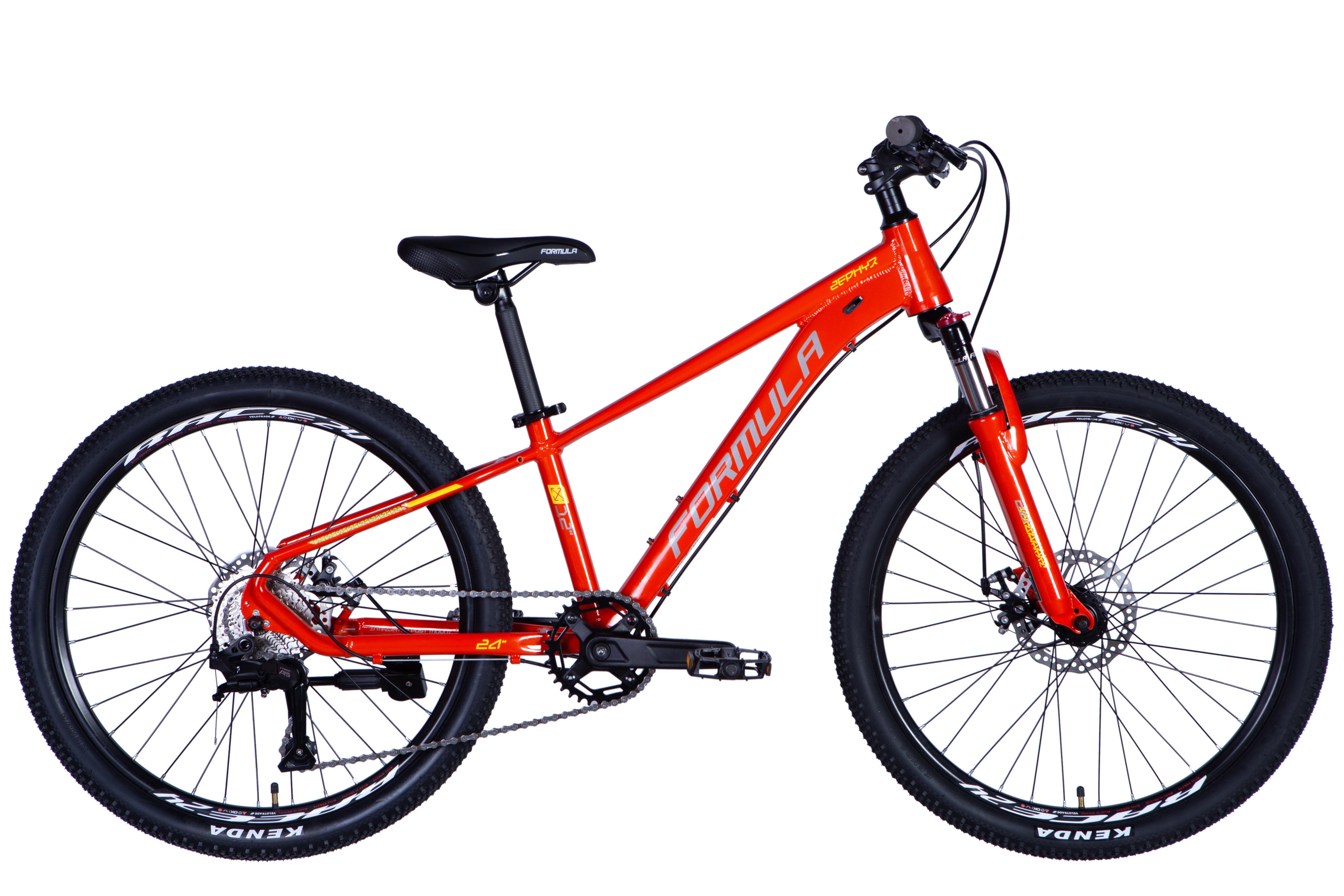 Велосипед Formula ZEPHYR 3.0 DD CS Al 2025 24«/12» Оранжевый (50000393)