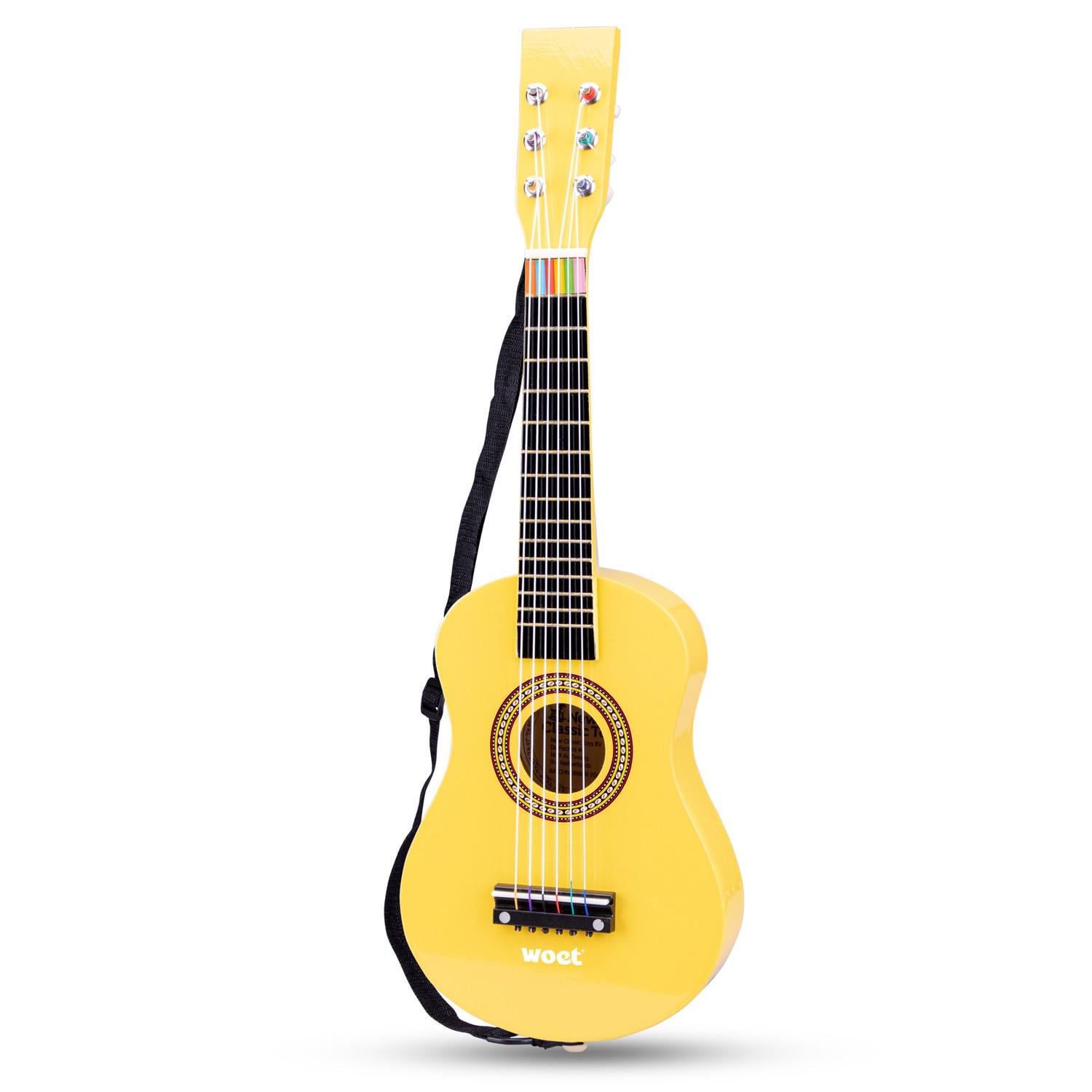 Детский музыкальный инструмент New Classic Toys Гитара 60х19х6,5 см Желтый
