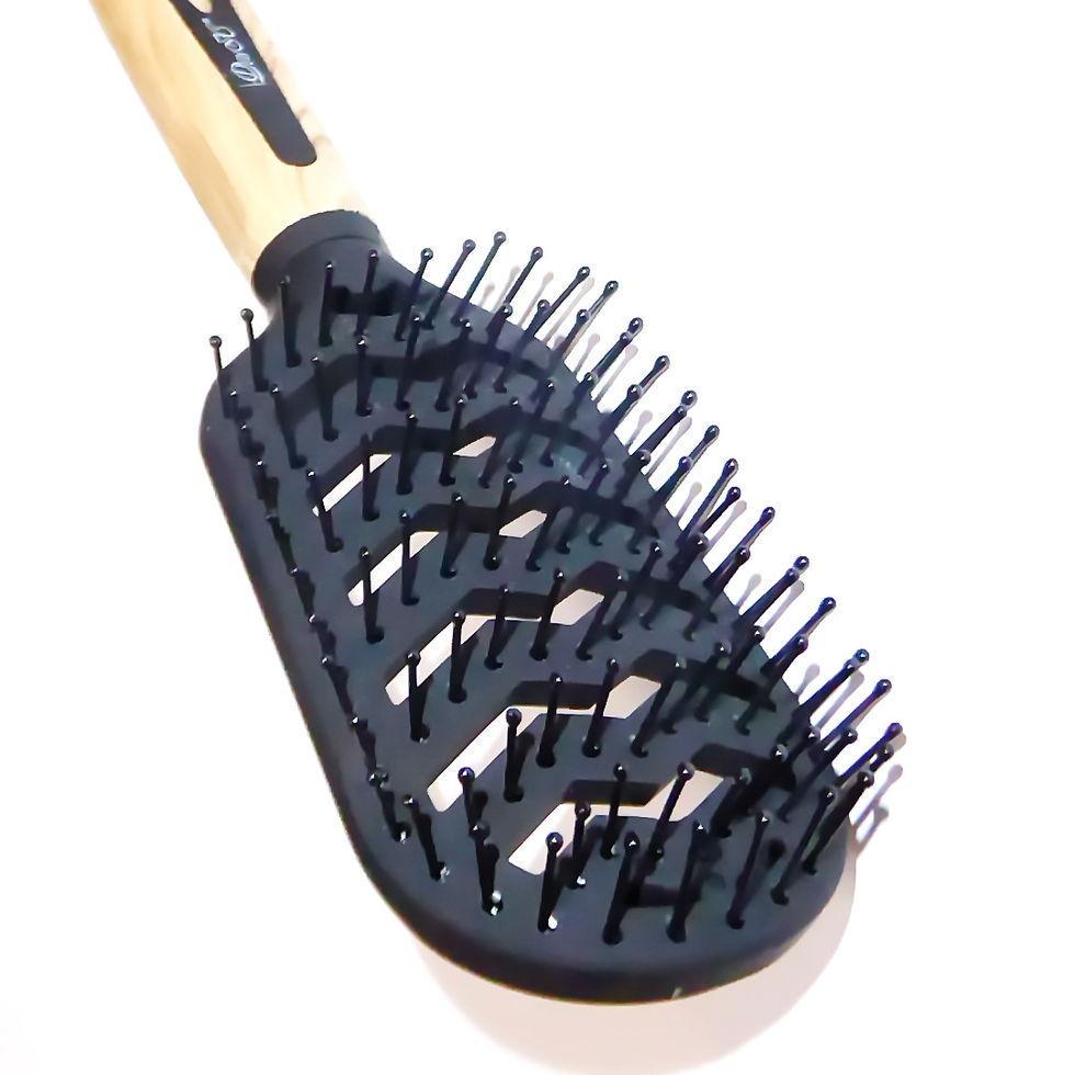 Расческа для укладки широкий ДенІС professional карбоновая ручка под дерево (1453070671) - фото 2 Расческа для укладки широкий ДенІС professional карбоновая ручка под дерево (1453070671) - фото 2