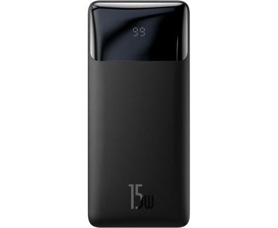 Батарея портативная BASEUS Bipow Digital Display Overseas Edition PPBD050001 10000 mAh 15 W Black - фото 1