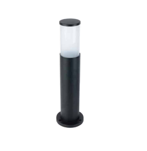 Світильник парковий HOROZ Kavak-4 E27 60 Вт IP44 Чорний (26842971)