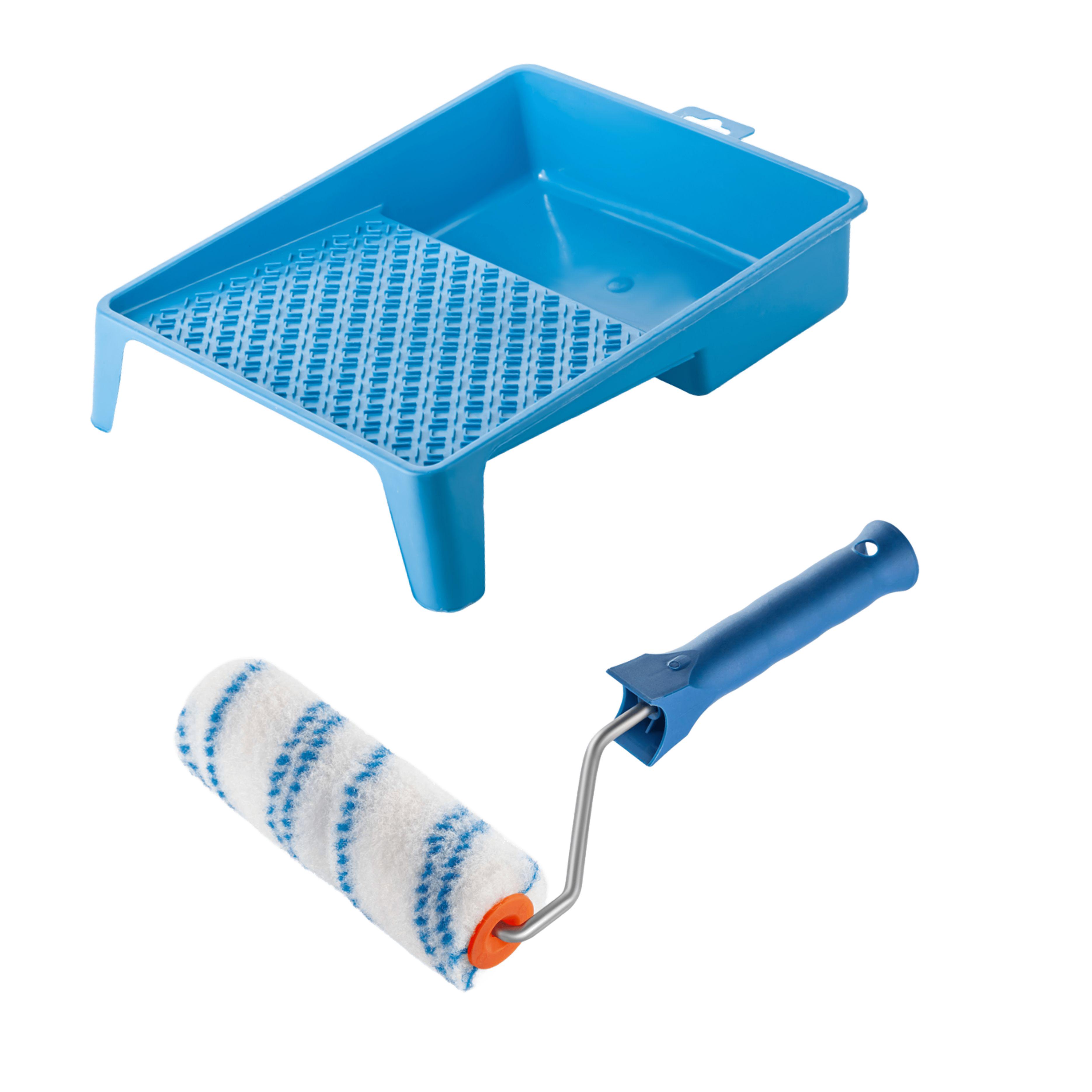 Валик Нейлон 150х30 мм с ручкой и ванночка (770-215)