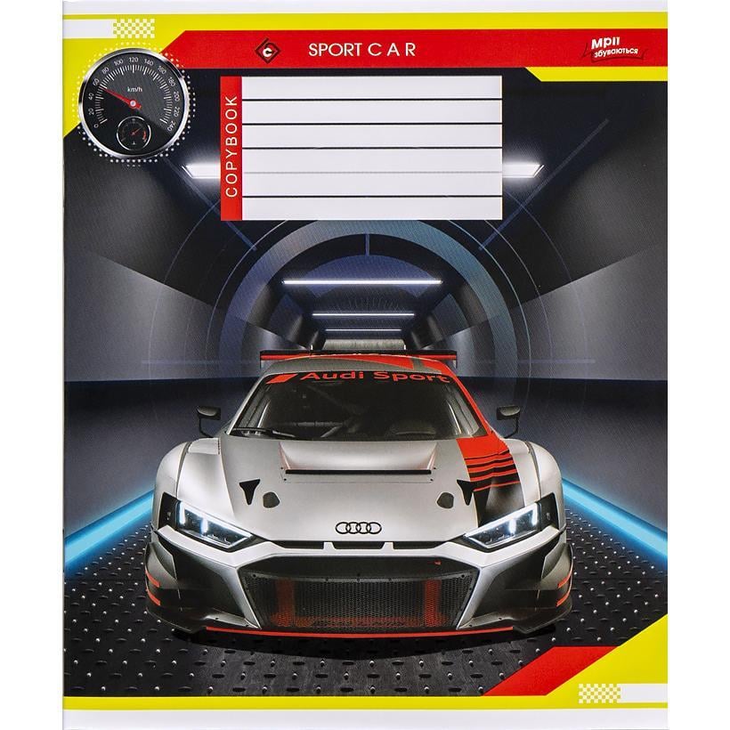 Тетрадь ученическая Мрії збуваються Sport Car 3465M А5/48 клетка