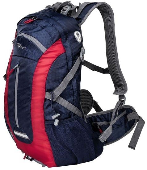 Рюкзак спортивный Corvet с дождевиком 25 л Сине-красный (100261380001)