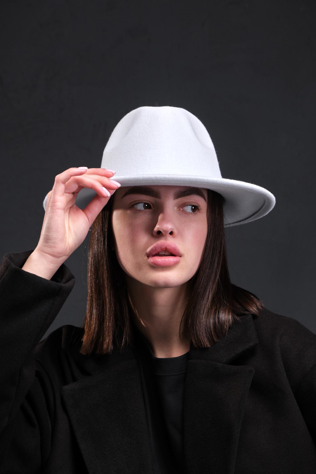 Шляпа Without Fedora woman White (8049184)