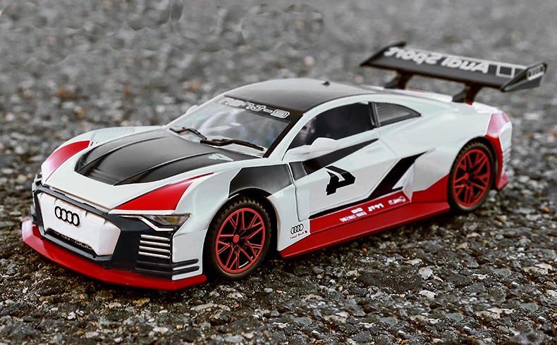 Іграшкова машинка металева AutoExpert Audi E-tron Vision Gran Turismo 1:32 масштабна інерція/звук/світяться фари (28443734) - фото 6 Іграшкова машинка металева AutoExpert Audi E-tron Vision Gran Turismo 1:32 масштабна інерція/звук/світяться фари (28443734) - фото 6
