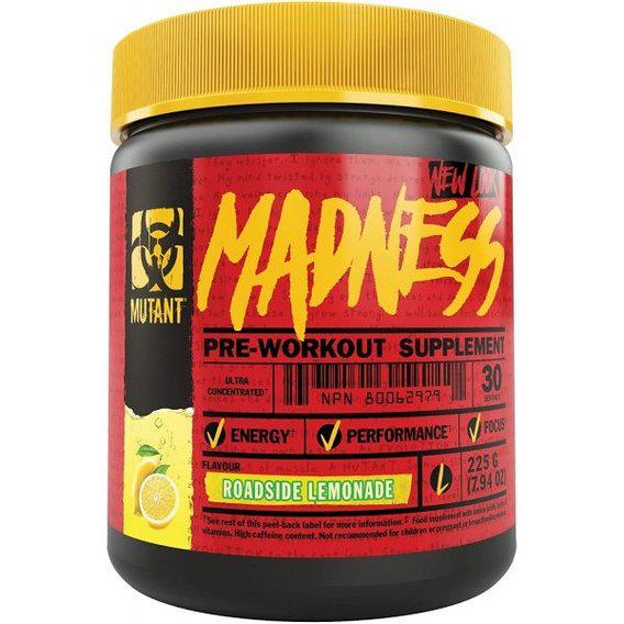 Комплекс до тренування Mutant Madness 225 г 30 servings Roadside Lemonade