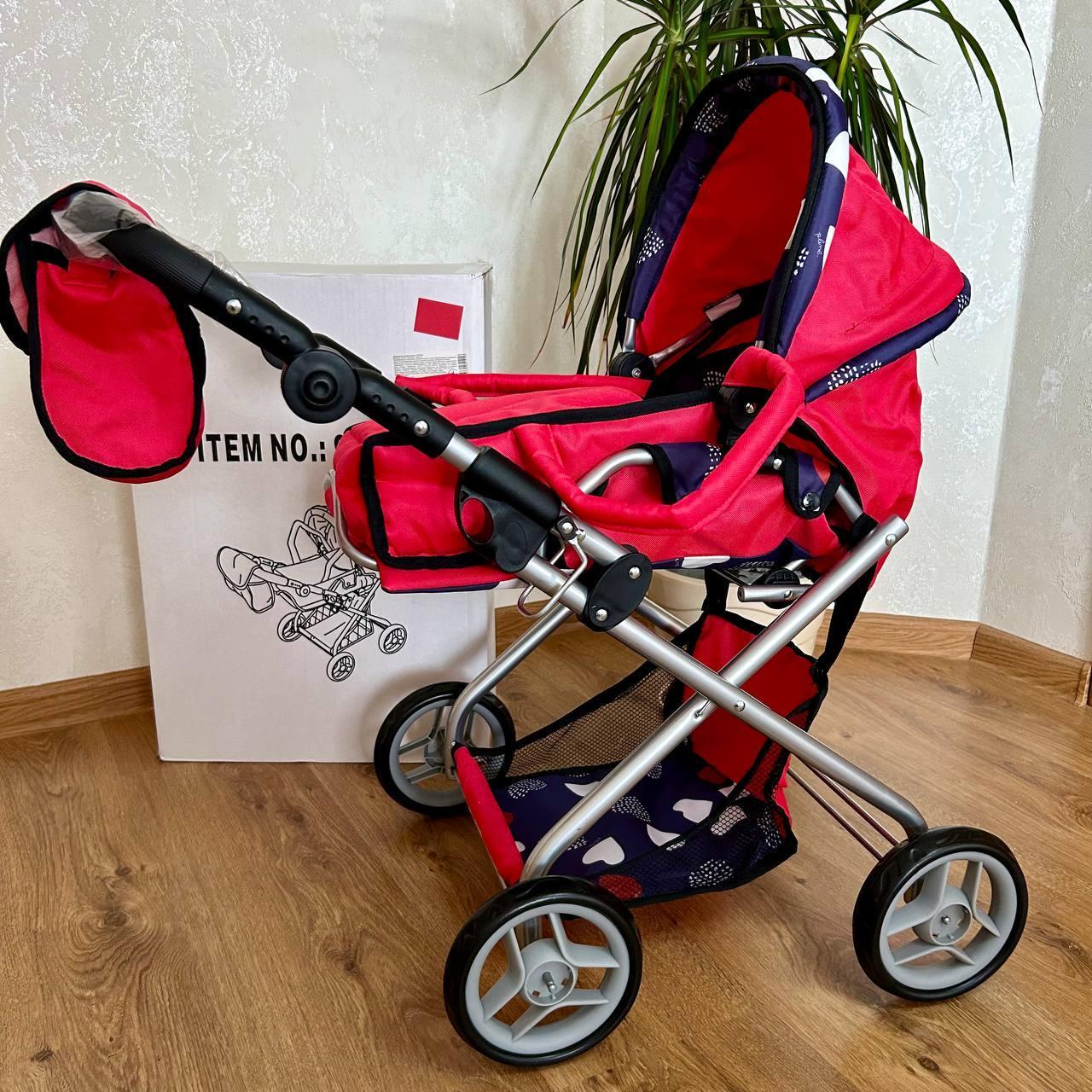 Коляска-трансформер для куклы Melogo 9379/029 с люлькой-переноской (9379/029)