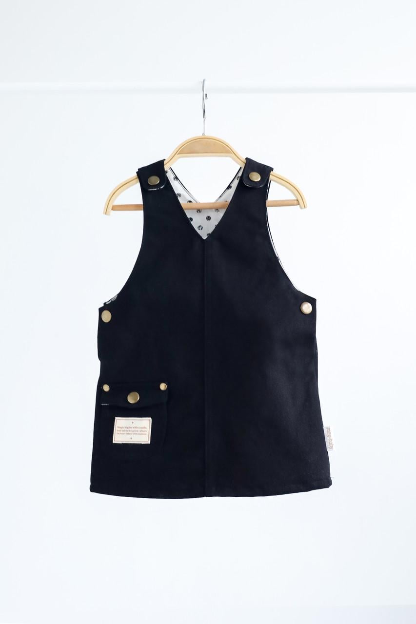 Сарафан дитячий Mag Baby джинсовий Mag Baby Isla 110 см 4-5 роки Чорний (2899648385) Сарафан дитячий Mag Baby джинсовий Mag Baby Isla 110 см 4-5 роки Чорний (2899648385)