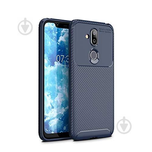 Чехол Carbon Case Nokia 7.1 Plus / X7 / 8.1 Синий (hub_Jhur30692) Чехол Carbon Case Nokia 7.1 Plus / X7 / 8.1 Синий (hub_Jhur30692)