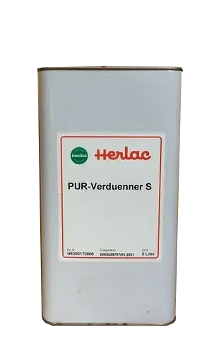 Розчинник Herlac S для поліуретанових лаків та емалей 4 л