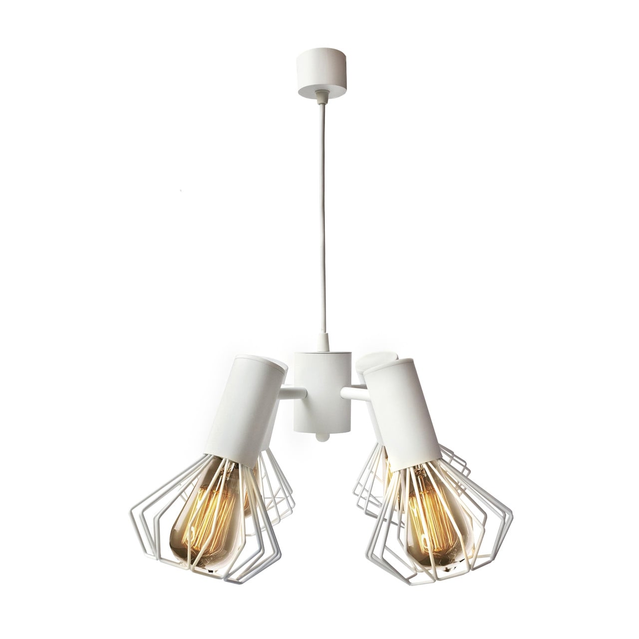 Люстра подвесная MSK ELECTRIC Diadem на четыре плафона Е27 (NL 22153-4 WH)