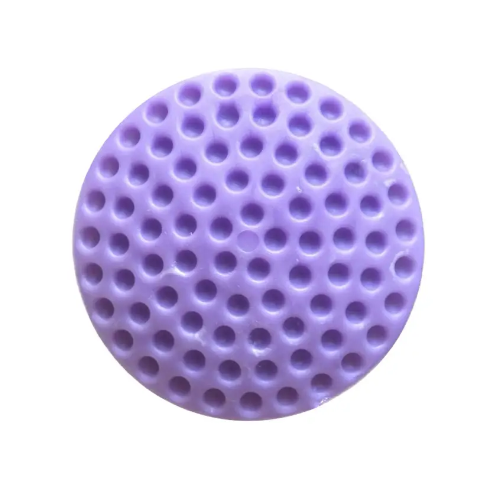 Защитная круглая наклейка на стену и мебель 5 см Фиолетовая (14-7-1060-Ф)