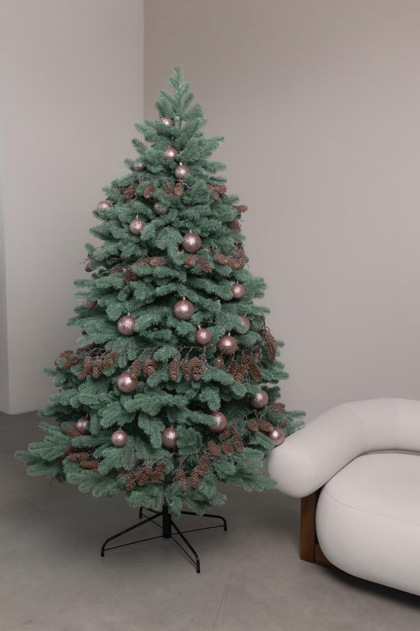 Искусственная елка Эвелин с подставкой 2,33 см Голубой