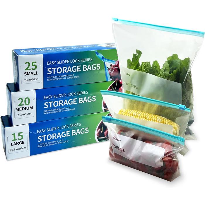 Вакуумные пакеты Generic 60 пакетов 10х20/16х23/32х26,5 см Вакуумные пакеты Generic 60 пакетов 10х20/16х23/32х26,5 см