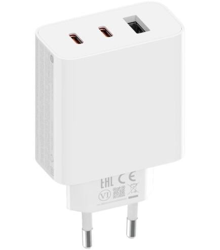 Устройство сетевое зарядное Mijia GaN Charger 2C1A BHR7493EU 67W White