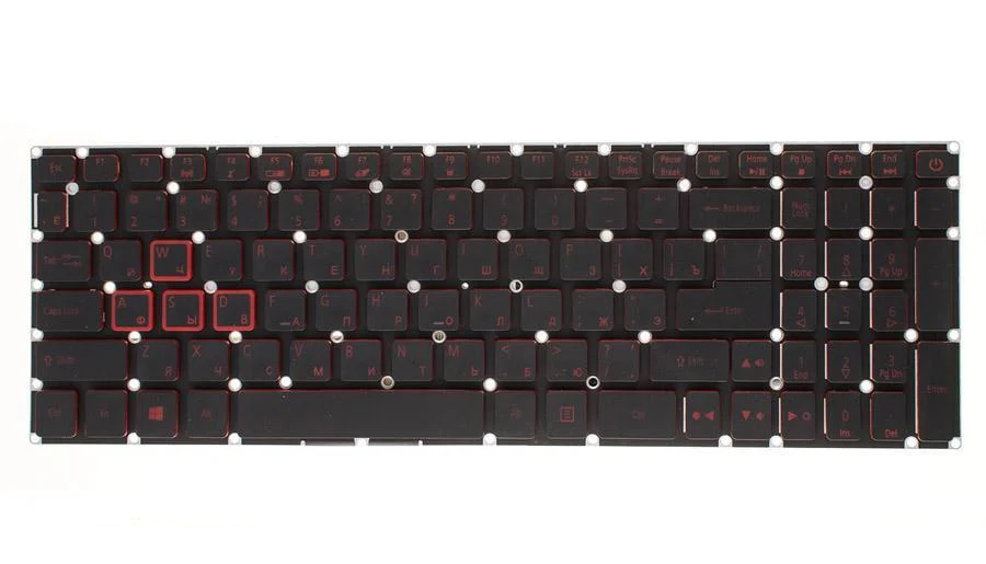 Клавиатура для ноутбука Acer Nitro AN515-51 Черный (162285)