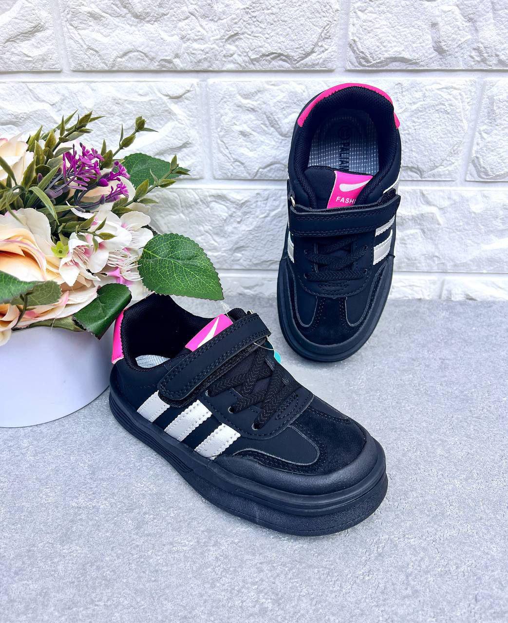 Кроссовки для девочки Paliament 1535 р. 28 17,6 см Черный (1535-1)