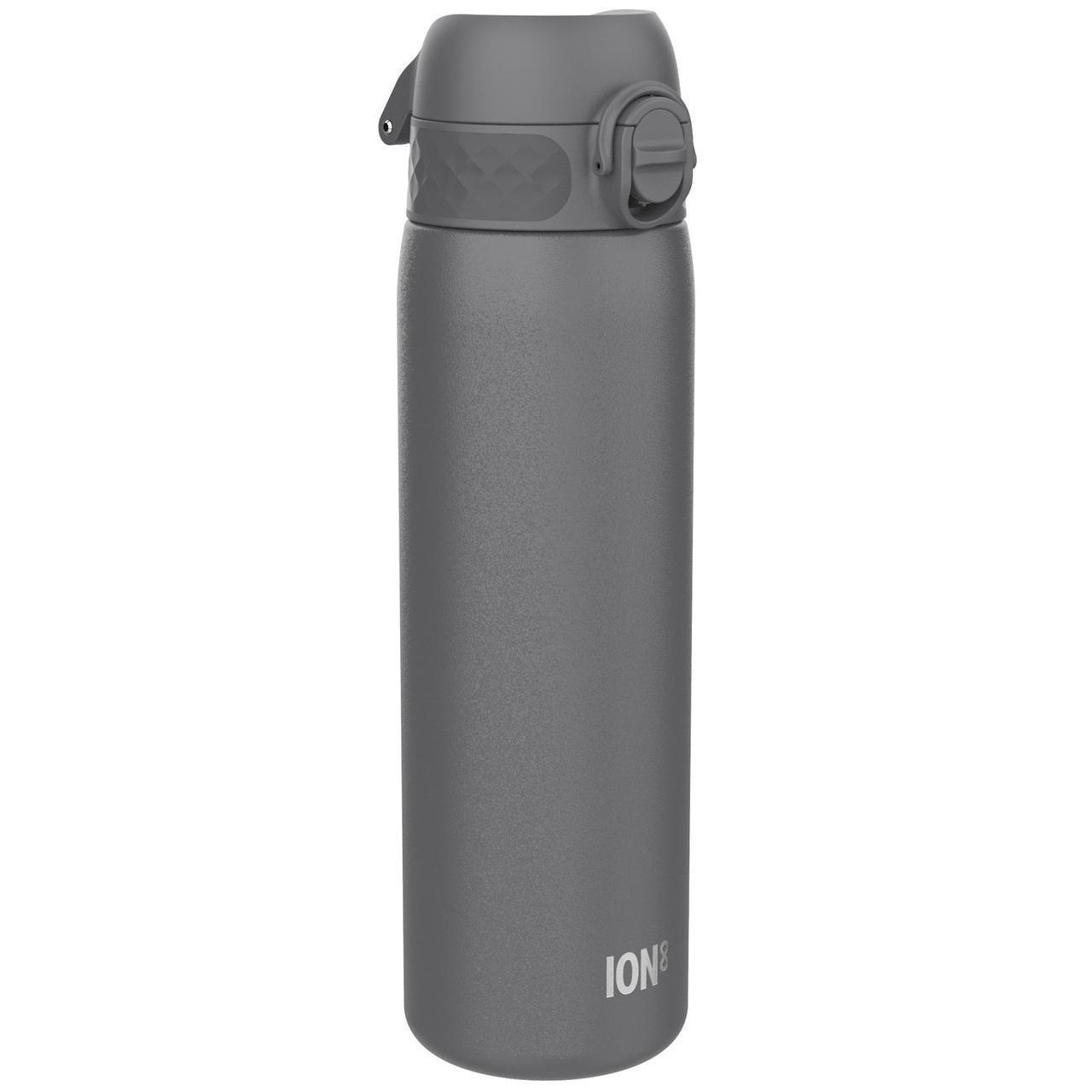Бутылка для воды металлическая ION8 Stainless Steel 600 мл Grey (3070040769)