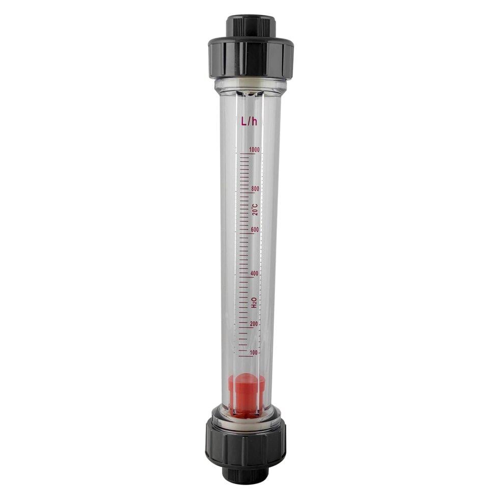 Ротаметр длинный трубного типа Raifil LZS-25 100-1000 L/H 3/4" резьбовое соединение (66778802711)