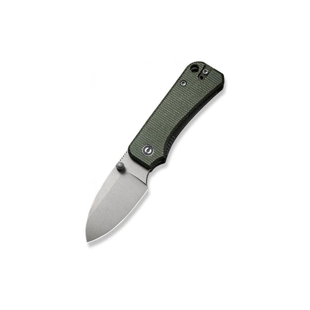 Ніж мисливський Civivi Baby Banter Stonewash Micarta Green (C19068SB-1) Ніж мисливський Civivi Baby Banter Stonewash Micarta Green (C19068SB-1)