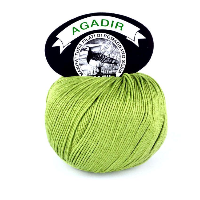 Пряжа Mafil Agadir 166 alga Салатовый (7026)