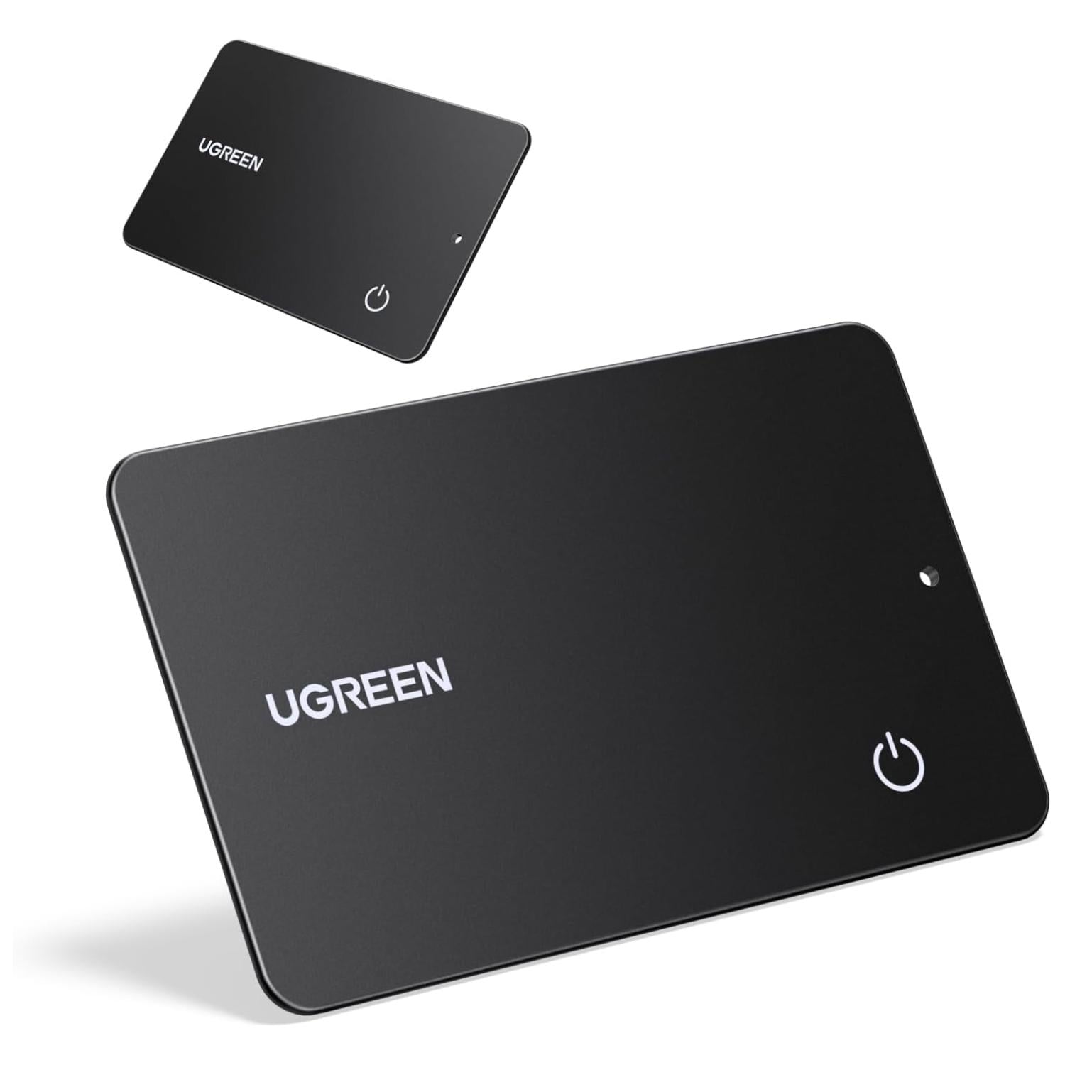 Трекер-карта UGREEN FineTrack Slim Duo CM915 Черный (75644)
