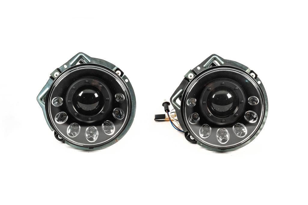 Фары передние Мanor LED для Mercedes G сlass W463 2006-2017 г. Black (126602)