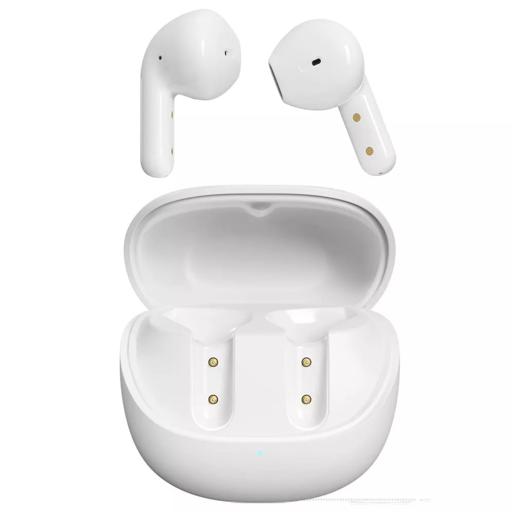 Навушники бездротові Proove Logic TWS Bluetooth 5.4 з кейсом 300 mAh Білий (27316550) - фото 4