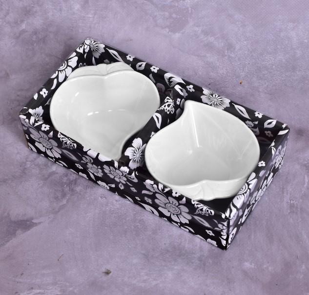 Соусники фарфоровые 21x10,5x5,5 см 2 шт. (AN012966)