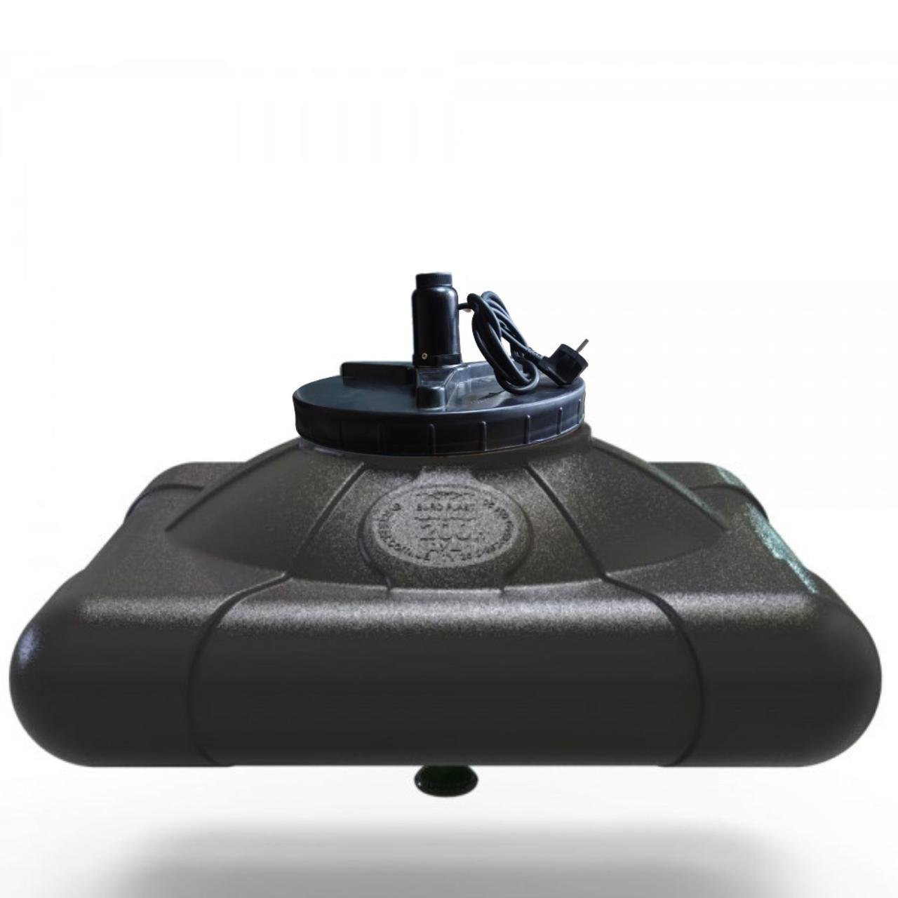 Бак с подогревом Европласт ТЭН 2,5 кВт для душа 200 л - фото 1